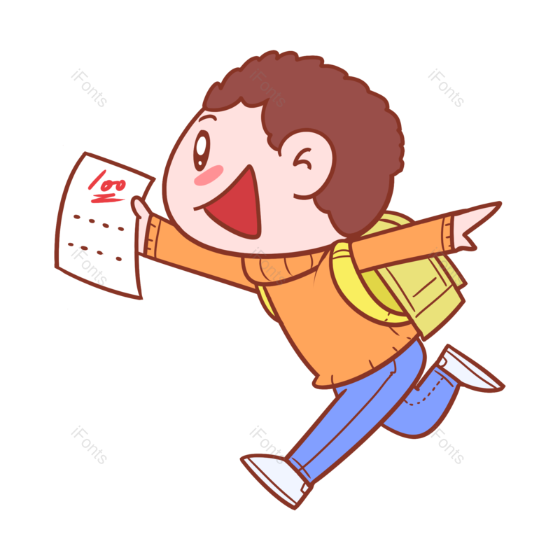卡通图片,儿童元素,人物PNG,卡通男孩免抠素材